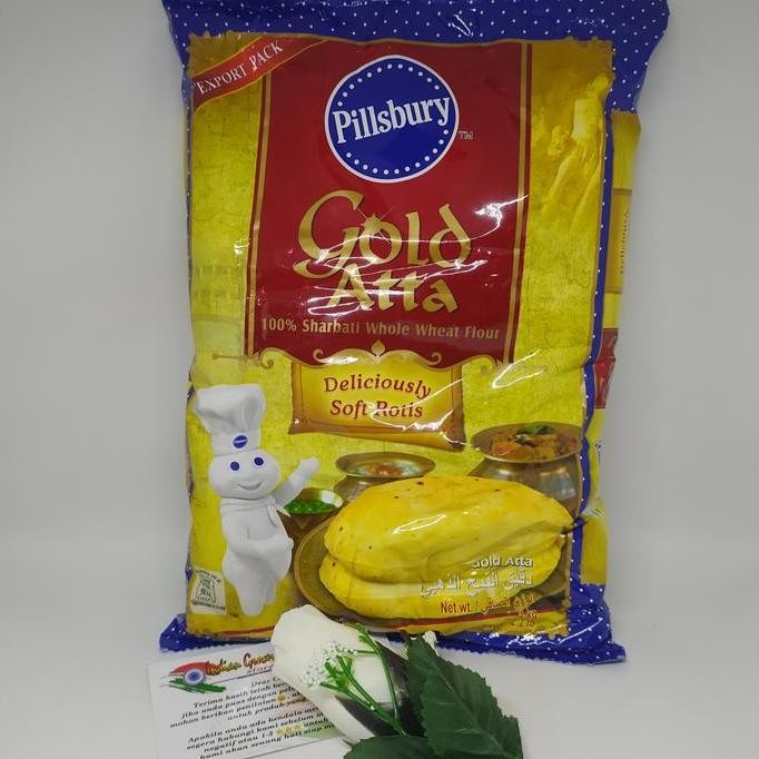 

```````] GOLD ATTA PILLSBURY 5 KG
