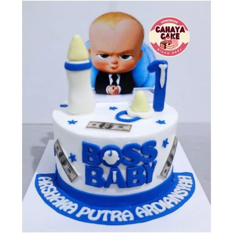 

Promoo!! Kue Ulang Tahun Baby Boss / Boss Baby Cake / Cake Tart Baby Boss