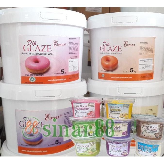 

><><><] Elmer Glaze Repack 500gr (Rasa di Variant)