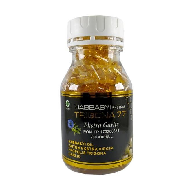 Habbasyi Exstrak Trigona 77 Ekstra Garlic 200 Kapsul