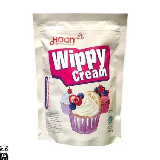 

Ready oke] Wippy Cream Haan 400gr (pouch)