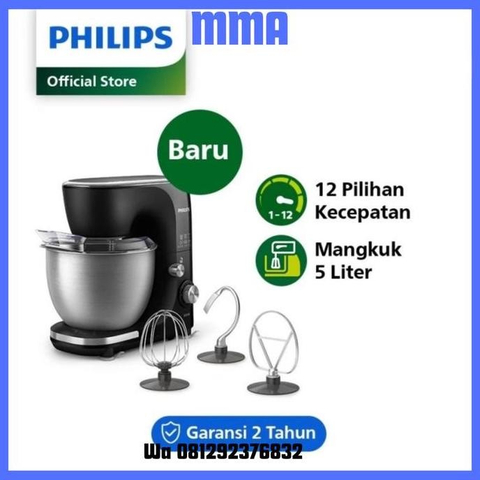PHILIPS KITCHEN MACHINE PRO MIXER HR7922/HR 7922 STAND MIXER PHILIPS Terlaris