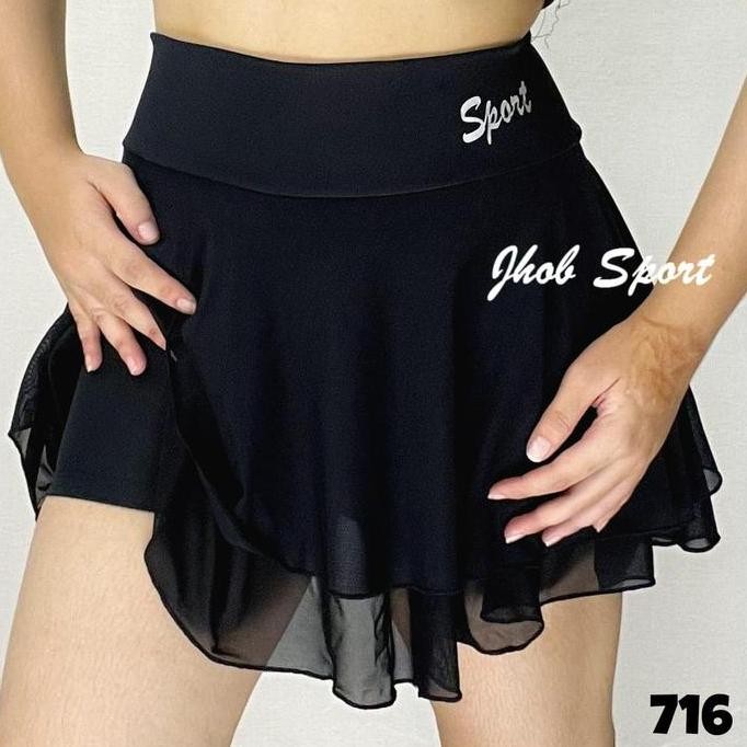 JHOB SPORT Tennis Mini Skirt JUMBO/Rok Belly Dance/Sport Mini Skirt/Rok Mini Olahraga Wanita/Rok Cel
