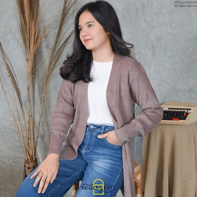 Cardigan Rajut Wanita - Oversize Cardigan PREMIUM-CARDIGAN PREMIUM