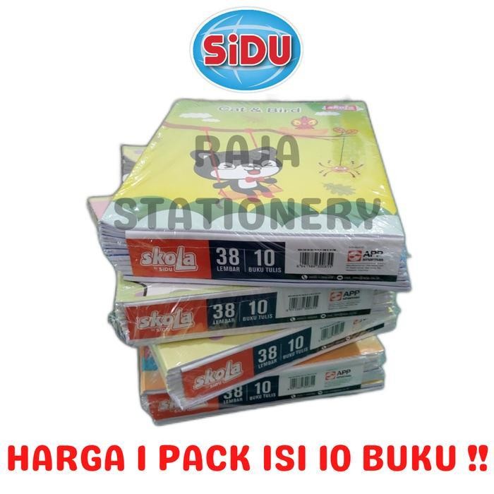 

SWG BUKU TULIS 38 LEMBAR GARIS SKOLA BY SiDU NOTEBOOK A5 SINAR DUNIA BUKU TULIS ANAK [10PCS]