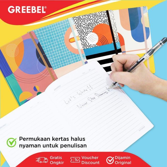 

SWG GREEBEL Note Book 80100 A5O 21/ Agenda/Planner Lucu unik/Buku Catatan Spiral Note Book 100 halaman