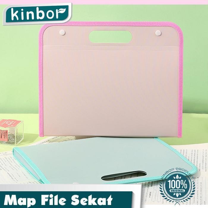 

SWG A4 File Folder Document Organizer / Tas File Holder Kertas A4 13 Sekat / Map Tas Dokumen File Bag Stationery perlengkapan sekolah