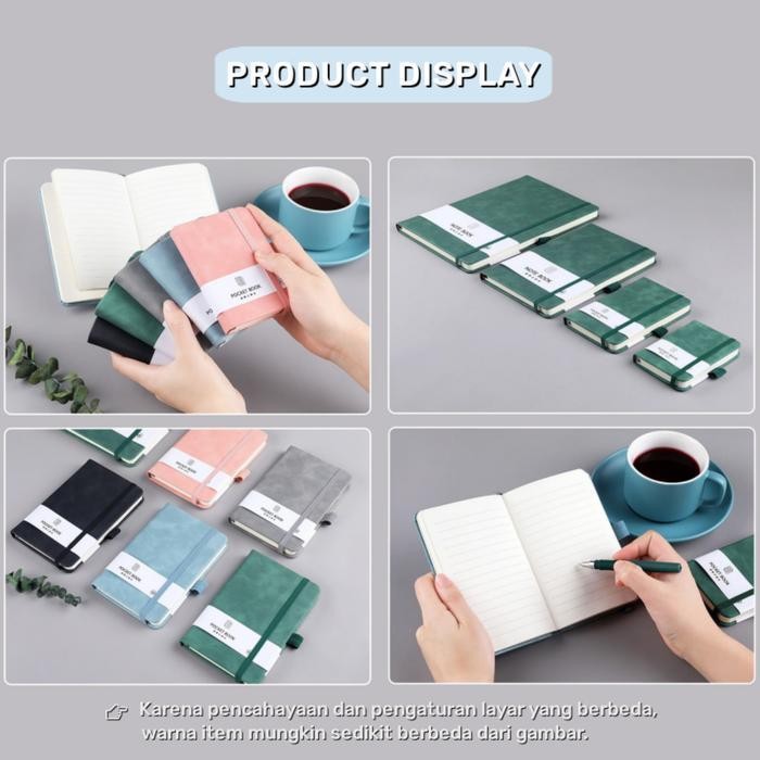 

SWG Notebook mini pocket A7/A6 Buku catatan kecil Book aesthetic portable Buku tulis memo agenda Bullet Journal Diary planner multicolor Scrapbook jurnal untuk sekolah kantor pelajar Paper Stationery
