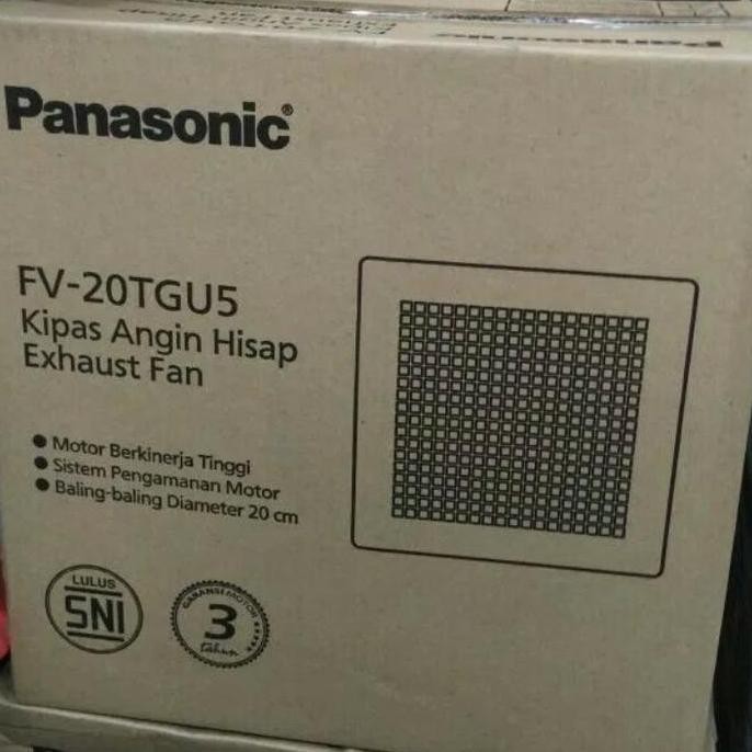 Ready | Exhaust Fan Panasonic Fv-20Tgu5 (8") / Panasonic 20Tgu / 20Tgu Kualitas Premium