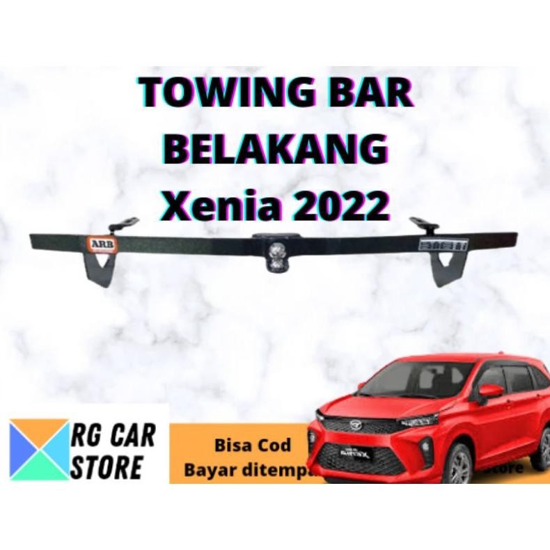 Fg-7 Towing Bar Belakang All New Xenia 2022/Besi Pelindung Bumper Belakang All New Xenia 2022-2023