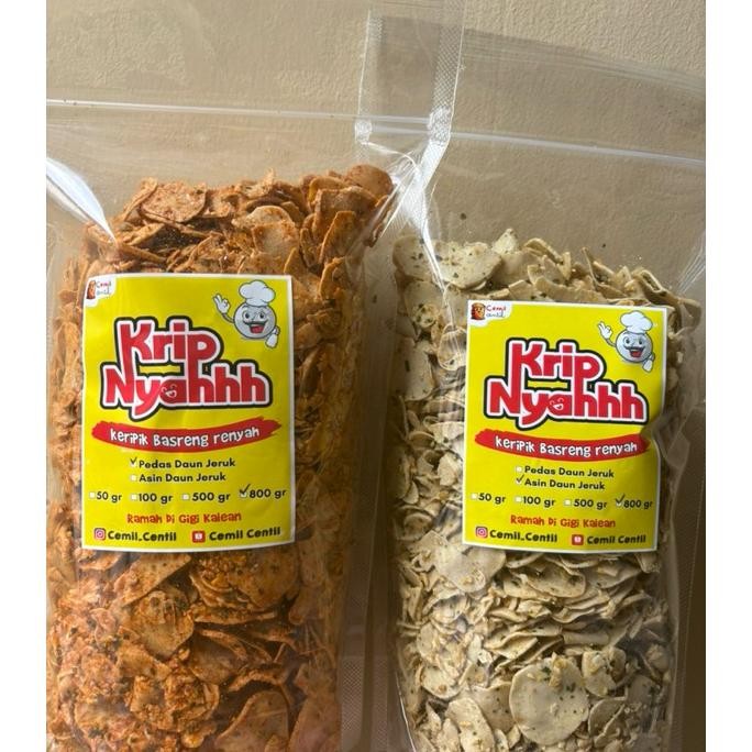 

7.7 Cemil Centil Basreng Tipis 800Gr Cemilan Pedas Gurih Viral Enak