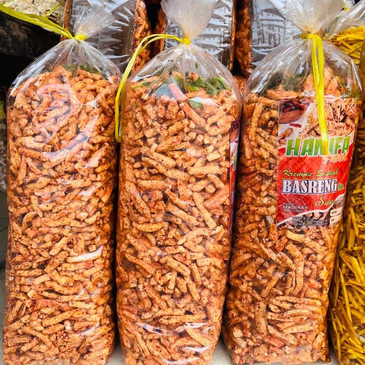 

1 Bal Basreng Stik Pedas Daun Jeruk 2Kg Hfbj Sna Kiloan