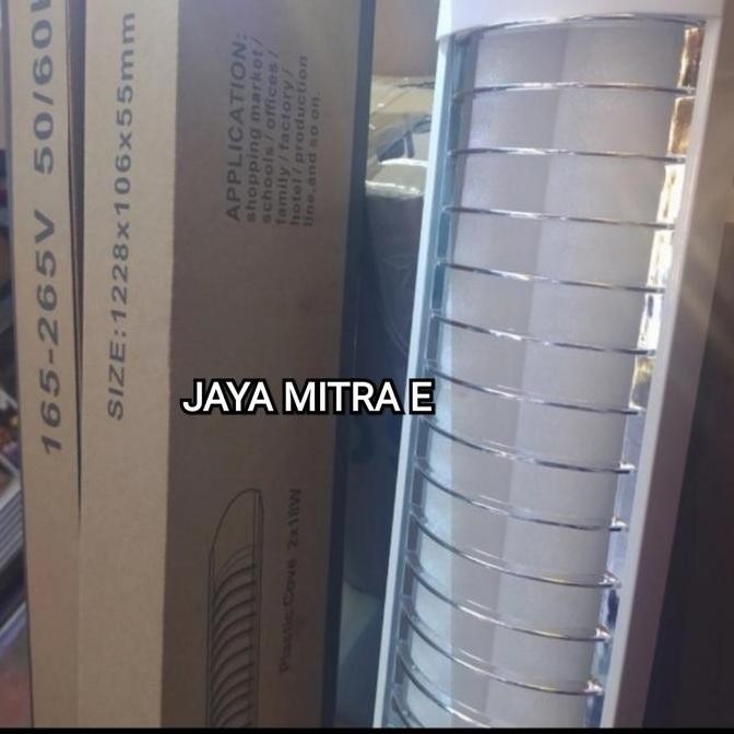 Kap Rm Tl Led 2X18 60Cm Set Lampu Led Philips Ecofit 8Watt