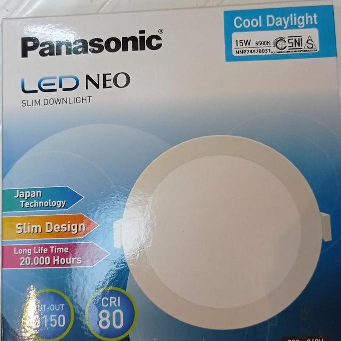 Downlight Led Panasonic 15W Watt 5Inch Nnp74459