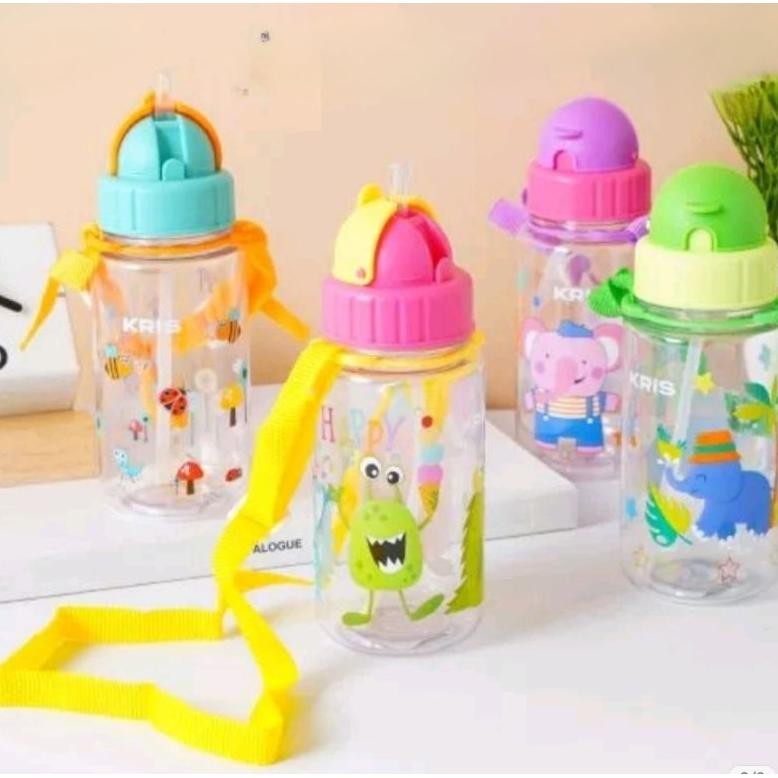 Botol Minum Anak dengan Tali Kris Ace Hardware Botol Minum Anak Tritan 350ml. / Sedotan Pengganti Bo
