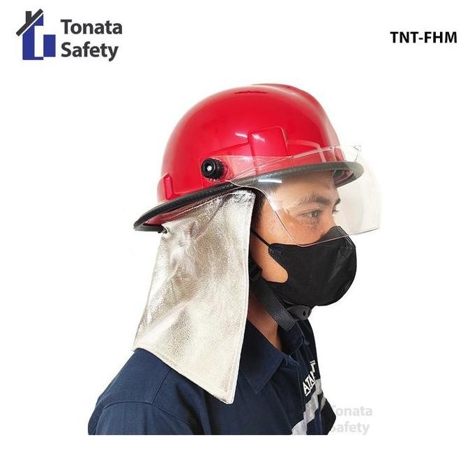 Helm Pemadam Kebakaran / Helm Damkar / Merah