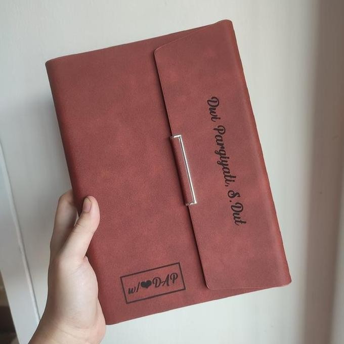 

[BISA CUSTOM] Buku Binder Agenda Custom Ukuran A5/ Binder A5 Custom