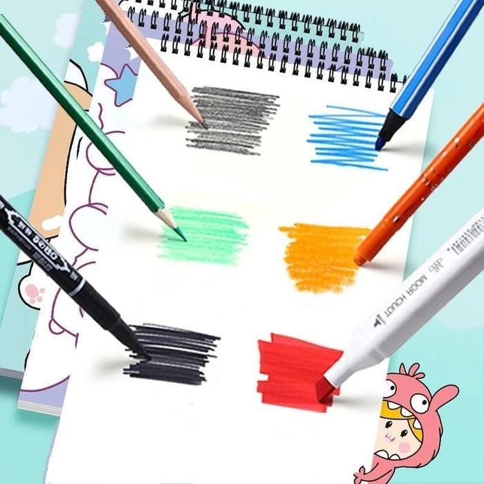 

Sp Drawing Book Buku Gambar A4 Isi 30 Lembar Buku Mewarnai Anak Balita