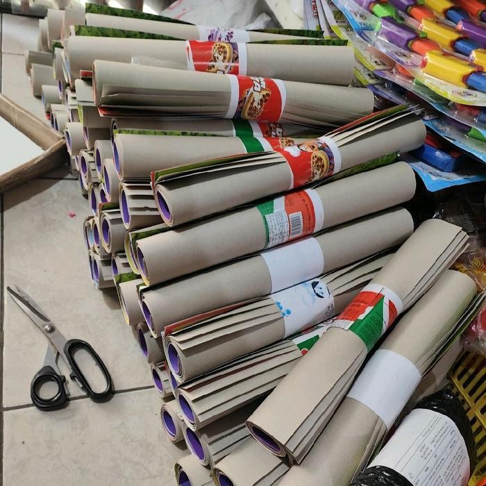 Sp 6 Lembar Poster Dinding Anak Tk Dan Sd Animal , Tranportasi Angka Abjad Hijaiyah Buah