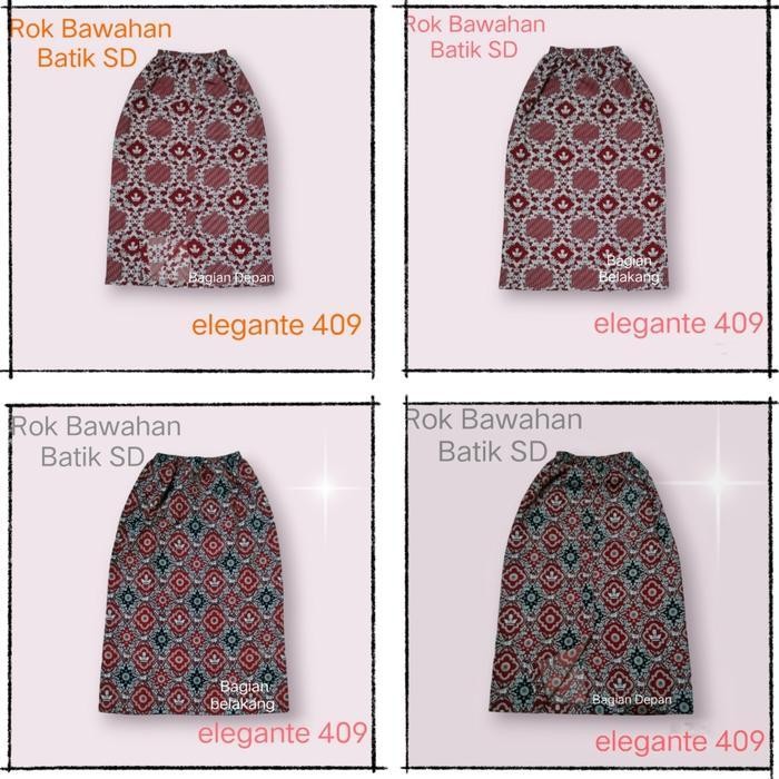 Bts Bawahan Rok Kebaya Encim Anak Sd/Rok Anak Perempuan