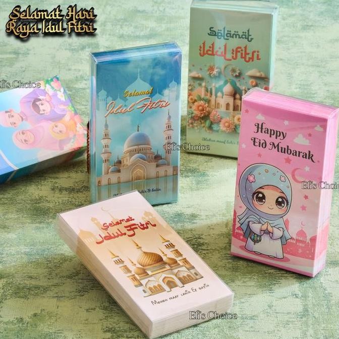 

~~~~~] AMPLOP LEBARAN PANJANG ISI 50 LEMBAR / ANGPAO PANJANG MIKA HARI RAYA IDUL FITRI RAMADHAN 2024 TERMURAH READY STOCK