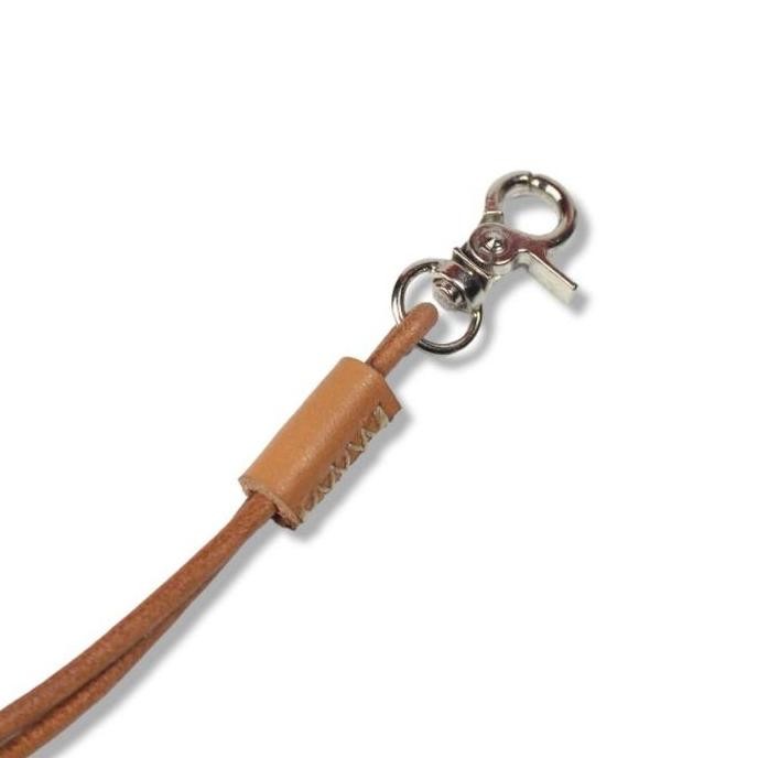 

Tali ID Card Kulit / Lanyard ID Card Nametag kulit - Natural