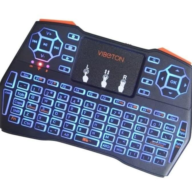 VIBOTON i8 Plus Wireless KEYBOARD Computer Mouse Terlaris