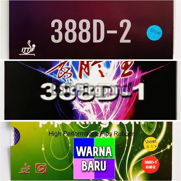 Dawei 388D-1 King D-2 Color OX 0.5 Quattro Saviga Long Pips Bintik Panjang 388D1 388D2 388 D1 D2 Nug