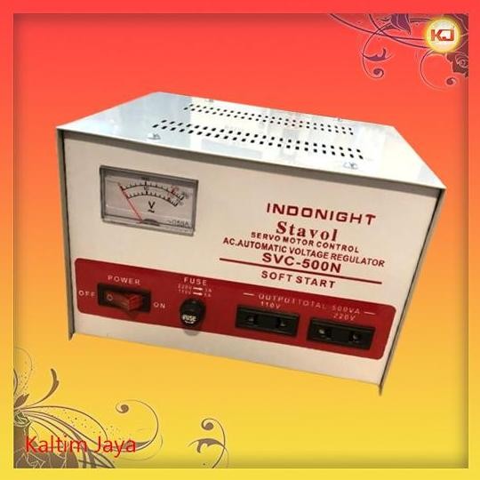 =====] Stabilizer AVR SVC-500N SVC500N Indonight Stavolt Stabiliser