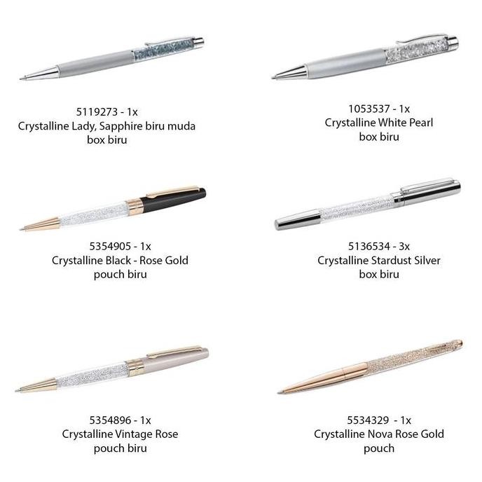 

BEBAS ONGKIR - Swarovski Crystalline Classic Bolpen Pen