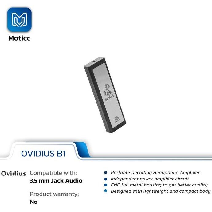 Promo Ovidius B1 Type C DAC Dongle Hi-Res AKM Chip Android PC Amplifier COD