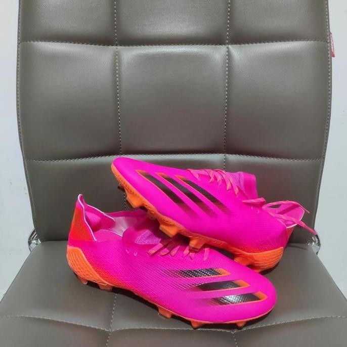 Sepatu Bola Adidas Ghosted X1 Pink Black Fg - Sepatu Soccer Adidas X Terlaris