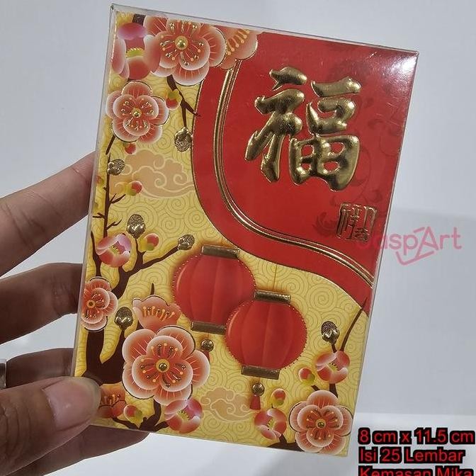 

Produk Terbaik] ANGPAO IMLEK SHIO ULAR 2025 BENTUK MIKA ISI 25 DAN 50 LEMBAR IMLEK LUCU MURAH READY STOCK