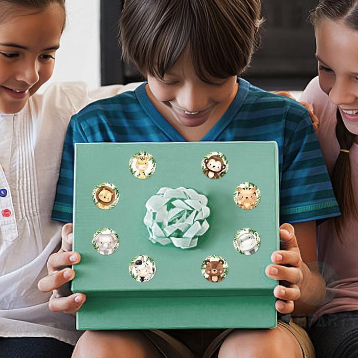 

Bis 500 Pcs 8 Gaya Hewan Hutan Stiker Roll Untuk Dekorasi Pesta Pesta Safari Anak Hadiah Ulang Tahun