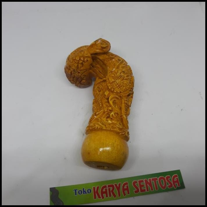 Barang Antik Gagang Pegangan Hendel Keris Ukir