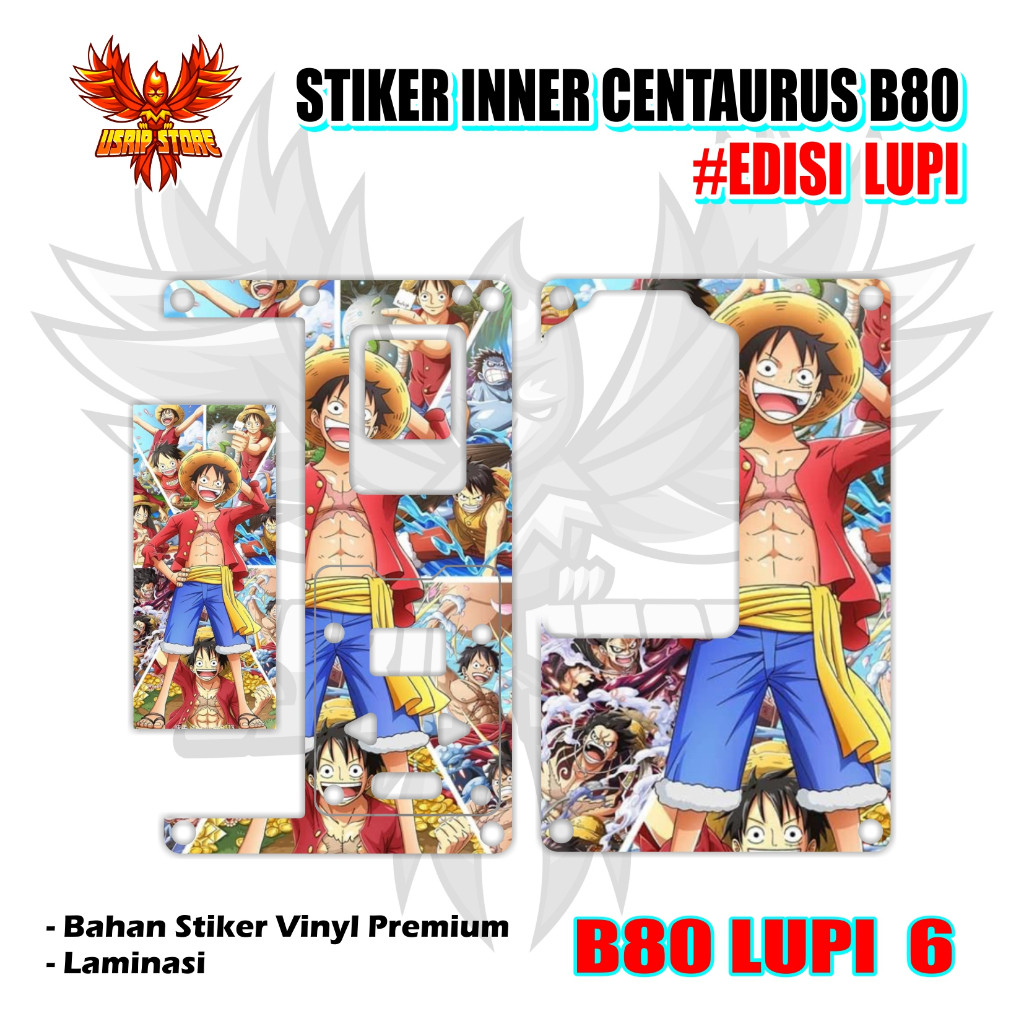 

Premium Cut - 1 B80 Lupi 6 Garskin Stiker / Case Custom Terlaris 2PCS/ Fullbody
