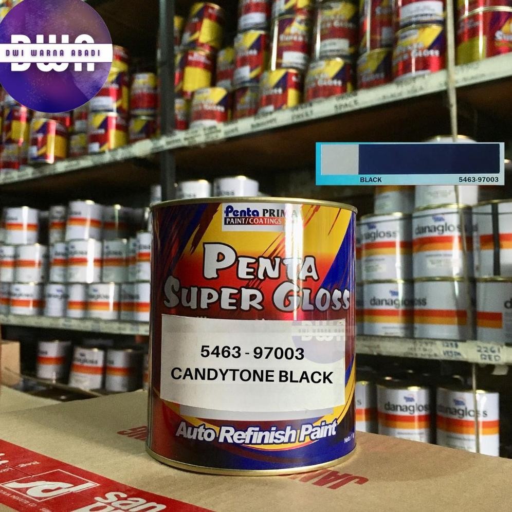Cat Nc Candytone Black 5463-97003 Candy Tone Hitam Penta Super Gloss Repack Terbaru