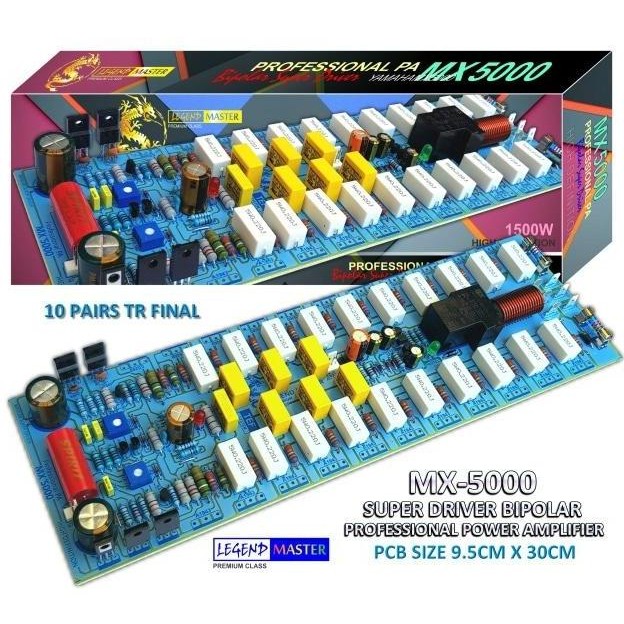 Promo KIT POWER AMPLIFIER YAMAHA MX 5000 (BIPOLAR) COD