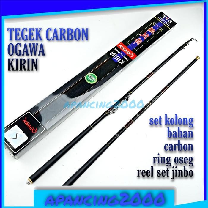 FT Joran Tegek Pancing Ogawa Kirin Non dan Set Kolong