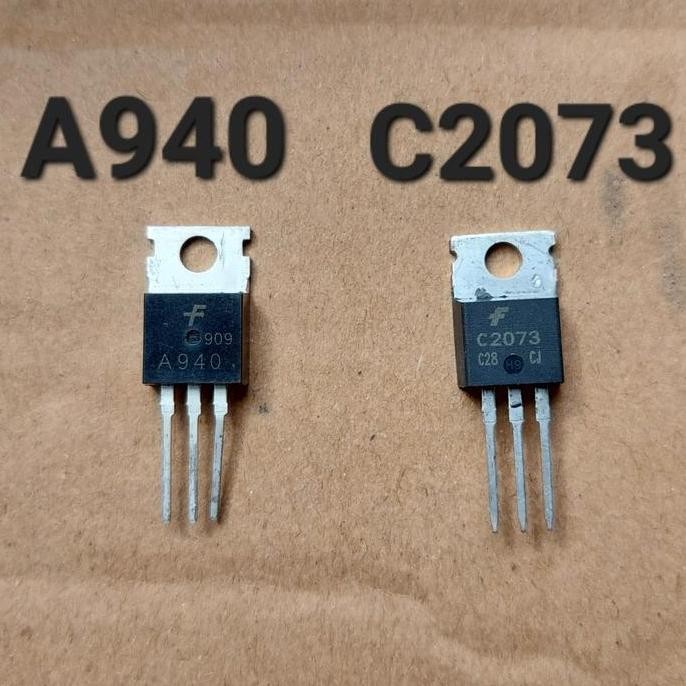 TRANSISTOR A940 C2073 2SA940 2SC2073 2SA A 2SC C 940 2073 1.5A 150V