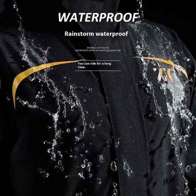 Jas hujan premium pria jas hujan motor keren setelan baju celana jas hujan high quality setelan moto