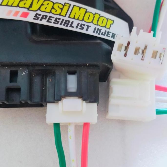 ready stock soket ecu ecm aerox 3 pin kabel besar.