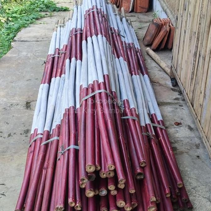 ready  Bambu Tiang Bendera umbul-umbul