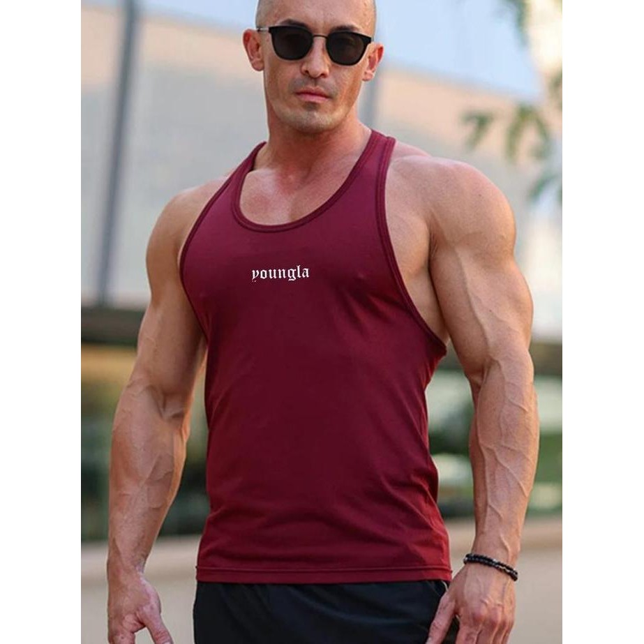 TANKTOP PRIA GYM YOUNGLA BX-01 SPORT FITNESS