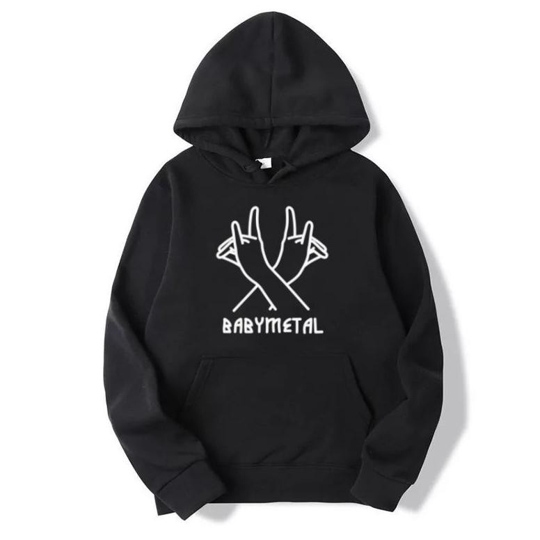 DB12>> Jaket Hoodie BABYMETAL BABY METAL Pria Wanita Custom Distro Polos Tebal