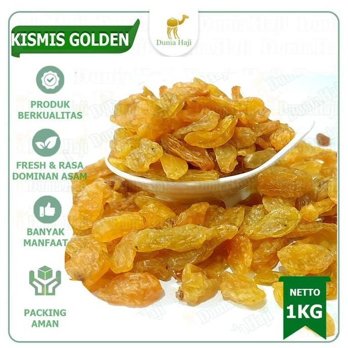

KISMIS GOLDEN OLEH-OLEH HAJI & UMROH ENAK DAN MURAH /KG