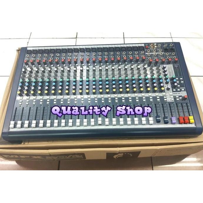 Bst Ready Mixer Soundcraf 20 Channel Mfx 20/2 Baru Garansi 1 Tahun Best Seller