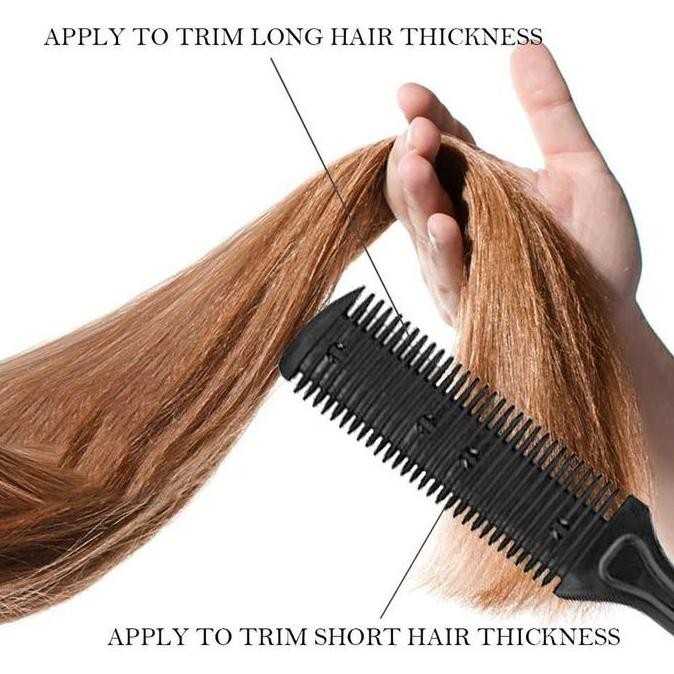 SET PERLENGKAPAN PANGKAS ALAT POTONG RAMBUT GUNTING SASAK CUKUR BARBER