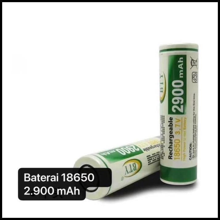Baterai Vape Baterai 18650 Bisa Di Cas Ulang Daya Besar 2.900Mah
