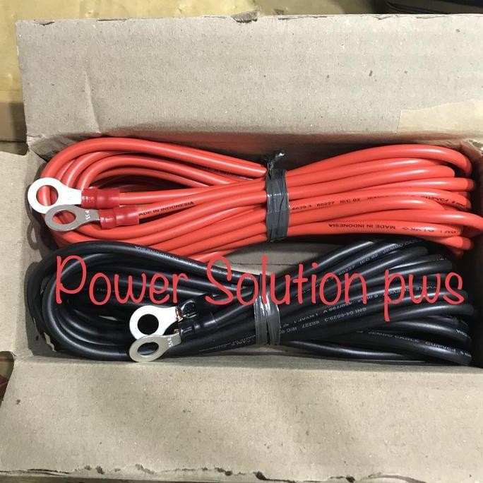 Jumper Kabel Aki 5 meter 6mm Ring O murah
